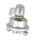 Rotary Switch SW710 50 Amp 12V Forward Reverse 3 Position ON-OFF-ON For Dump Trucks And Trailers With Electric Tarp Roller Kits Silver