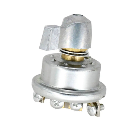 Rotary Switch SW710 50 Amp 12V Forward Reverse 3 Position ON-OFF-ON For Dump Trucks And Trailers With Electric Tarp Roller Kits Silver