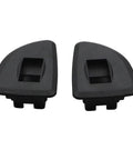 Window Switch Bezels 2PCS Black For GMC Sierra And Chevy Silverado Ext Cab 2009 2010 2011 2012 2013 Rear Left And Right Fits 1500 2500 HD 3500