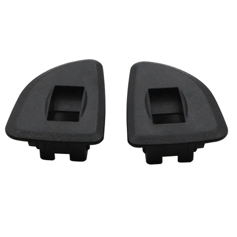 Window Switch Bezels 2PCS Black For GMC Sierra And Chevy Silverado Ext Cab 2009 2010 2011 2012 2013 Rear Left And Right Fits 1500 2500 HD 3500