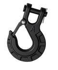 Beefed Up Forged Alloy Steel Clevis Slip Hook With Safety Latch For Heavy Duty Winch And Tow Chains One Quarter Inch 11900 Pound Load