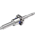 Left Hand Thread Ball Screw SFU4005 40mm Diameter 5mm Lead C5 Grade BK30 BF30 End Machined With Single Nut Motion Rail 200mm Long