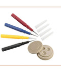 Watch Repair Tool Kit With Four Pro Grade Oil Pins And Oil Cup For Watchmakers And Clocks, Oiler Pen Needles, oil cup display