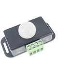 DC 12V 24V 8A PIR Motion Sensor Switch Module for LED Strip Lights and Lamps Plug And Play No Fuss Auto On Off Easy Install Durable Compact Sensor Board With Stable Performance For Home Office Cabinet And Accent Lighting, top view