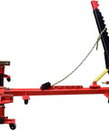 KT 255 Auto Body Puller Frame Straightener Kit With 5 Ton Air Jack and Tools, red frame, side view