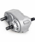 Beefed Up RC Transmission Gearbox For 1 10 Scale Crawler Upgrades, Metal Transfer Case For SCX10 D90 D110, rugged alloy shell
