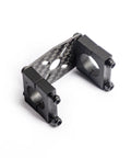 Kickass 16mm 3K Carbon Fiber Tube Clamps For RC FPV Drones Multirotors heavy duty motor mount bracket kit showing detailed construction.
