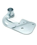 Top Door Hinge Replacement For 241761302 Fits Most Fridge Models Including Side By Side And Top Freezer, silver steel hinge bracket