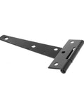 4 Pack Black T Shape Triangle Door Hinges 3 Inch For Cabinets Gates Sheds Wood Boxes Durable Corrosion Resistant Easy Install DIY Hardware