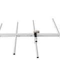Beefy Outdoor Yagi Antenna For UHF Ham Radio 400 To 470 MHz With 9 dBi High Gain SL16 Female Connector and aluminum alloy build.