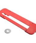 Red Metal Throat Plate Dado Insert Replacement For 4100, 4100XC And 4000 Series Table Saws Stacked Dado Blade Compatibility