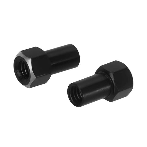 Beefy Brass Wheel Hex Set 9mm Thick And 5mm Extension With Nuts For TRX4M 1/18 RC Cars Boosts Weight To Lower Center Of Gravity