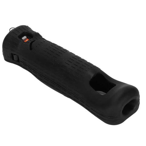 Enhanced Induction Handle Accelerator for Wii Motion Remote Sensor Controller With Silicone Grip Black Gaming Accessory