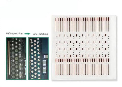 208 Copper Solder Dots And Lugs Repair Kit For PCB And Mobile Phone Motherboard Repairs Precision Spot Soldering Pads Display