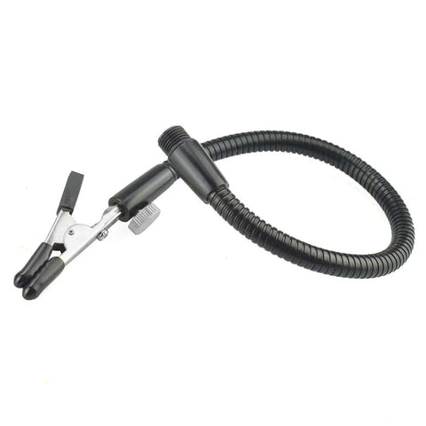 Soldering Iron Holder Bench Vise Aluminum Table Clamp Station With 360 Degree Rotated Clips Locked In Place By Knurled Thumb Nuts