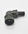 Elbow 90 Degree Waterproof IP67 Machine Tool Connector MS3108A 28-11S with a rugged design for industrial equipment use