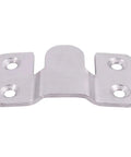 Heavy Duty Sectional Couch Connectors 40 Piece Set Featuring Grip Tight Interlock Design And Polished Silver Finish, close-up of metal connector.
