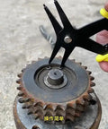 Heavy Duty External Retaining Ring Snap Ring Assortment Kit 300Pcs 18 Sizes From 3Mm To 32Mm Black Circlips installation on machinery