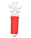Heavy Duty HVLP Spray Gun Kit With 1.3Mm Nozzle And 600Ml Reusable Cup, Pro Auto Paint Sprayer For Cars And Furniture, Smooth Rider Setup For Nailed It Garage Finishes Daily, tool with red handle.