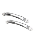 Two Round Tube Stainless Steel Cabinet Handle For Drawers And Doors, Rustproof Pull Handle For Kitchen Cabinets And Cutting Boards