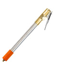 Heavy Duty Tire Inflator Hose Extension Tube With Quick Release Chuck Adapter For Car Bike Motorcycle Pump To Fill Tires Without Air Loss Have Good Pressure Daily Plug Into Compressor Unit Totally Sweet Gear braided stainless steel hose with orange end and brass chuck