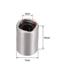 Pro Grade Lm3Uu Double Seal Linear Ball Bearings 3Mm Bore 7Mm Outer Diameter 10Mm Length For Cnc Machines And 3D Printers close-up view of the sealed bearing