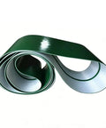 Wide Green PVC Conveyor Belt For Packaging Lines And Home Use, Transport Replacement Belts, Handling Conveyor Belt, coiled view