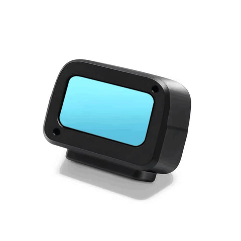 TF Nova Lidar Sensor Range Finder for Bots and Drones with 14 Meter Scanning Range, compact black module with blue front.