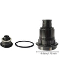 XD XDR Driver Hub Body Aluminum Alloy Replacement Part With Dust And Damp Protection For Road Gravel And Mountain Bikes Sealed Bearing Hub Driver Assembly For Rock Solid Shifting And Long Lasting Performance, 4.4 cm x 4.25 cm