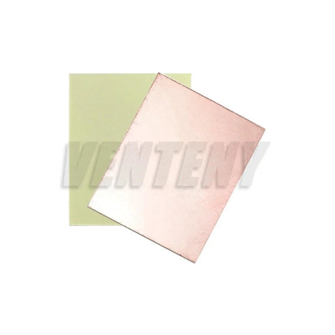 Single Sided Copper Clad Laminate PCB Pack 5pcs 7x10cm FR4 Board For DIY Projects, showing single board front and back view
