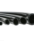 HydroMaxx black vinyl tubing, flexible BPA-free, non-toxic; 1/2 in ID x 5/8 in OD, multiple diameters.