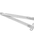 Adjustable Cabinet Lift Up Strut Kit With Quiet Lid Stay For Kitchen Cabinets And High Cupboards Metal Support Hinge, side view.