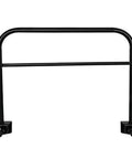 Adjustable Drill-Free Clip-On Bed Rails For Adults And Seniors, metal guard rail, easy install, shown against white background