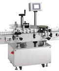 High Capacity Desktop Automatic Round Bottle Labeling Machine For Liquid Soap Stickers smooth pro grade equipment with digital display