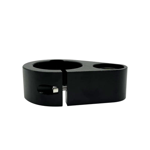 32mm Heavy Duty Metal Level Vial For GPS GNSS Survey Pole showing a black aluminum mount with calibration screw for stability.