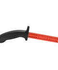 Plastic Magnetic Push Stick with Ergonomic Black Handle and Red Shaft for Safer Table Saws Routers and Jointer Work