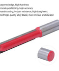 1/2 Inch Flush Trim Router Bit Sharpened High Hardness YG8 Alloy Blade showing a smooth cutting edge and durable design.
