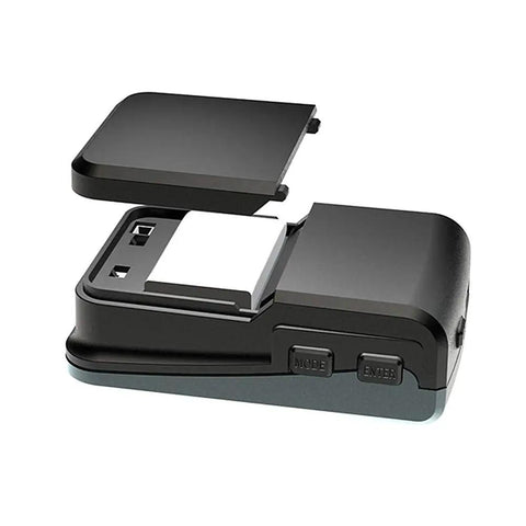 GPS Speedometer and Altimeter for RC Drones and Planes, High Precision Flight Data Reader with open battery compartment