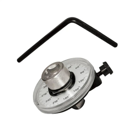 Beefed-Up Torque Gauge Tool Ratchet Wrench With Built-In Torque Meter For Precise Car Repair And Tuning, Half Inch Drive, 360 Degree Readout With Clear Markings, Durable Silver Finish For Long-Lasting Performance.