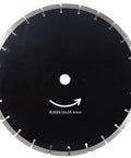 14 Inch Electric Concrete Saw Heavy Duty Beast Powers Through Wet Cut Work With Direct Water Line Hook Up Integrated Dust Extraction Port Blade