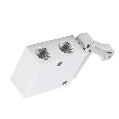 Heavy Duty Mechanical Pneumatic Roller Valve For Air Control With One Quarter Inch Ports No Sweat Setup Straight Up Reliable Pilot Diaphragm Control For Compressed Air Applications That Work Like A Charm