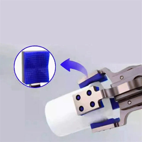 Go To Workhorse Fixture Cylinder With Four Claw Clamp And Sensor Switch Mechanical Arm Mini Gripper Finger Water Spout Clip AHVG35