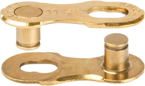 Missing Link 11 Speed Reusable Chain Links For Campagnolo Shimano SRAM Chains Titanium Nitride Coated 5.65mm Pin close-up view