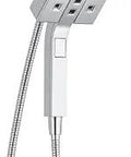 Two-In-One Shower System With Integrated Overhead And Handheld Sprays, 2.5 GPM Flow, Lumicoat Chrome Finish, hand shower view