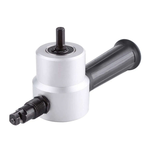 Heavy Duty Sheet Metal Nibbler Cutter With Double Head Design Pro Grade Drill Powered Nibbler Tool Kit for metal cutting
