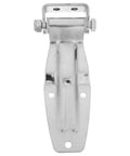 Heavy Duty Stainless Steel Hinge For Trucks Trailers And Cargo Containers Built Tough For Long Hauls And Marine Use With Quick Spring Loaded Install Universal Fit For Gates Side Doors Cabinets And Barn Doors, front view