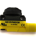 Pro-Grade Diffuse Photoelectric Sensor With 450 mm Range, 10-30 VDC Input, M12 Integral Quick Disconnect, NPN Output, QS18VN6DQ8