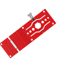 Dead Nuts Straight Track Saw Square Plus Rock Solid Ninety Degree Guide Rail Alignment Jig crafted from rust proof aluminum, 13.4 inch long.