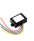 Heavy Duty DC To DC Buck Converter 40 To 90 Volt Step Down Regulator 20 Amp Max Output Waterproof ABS Housing with wires.