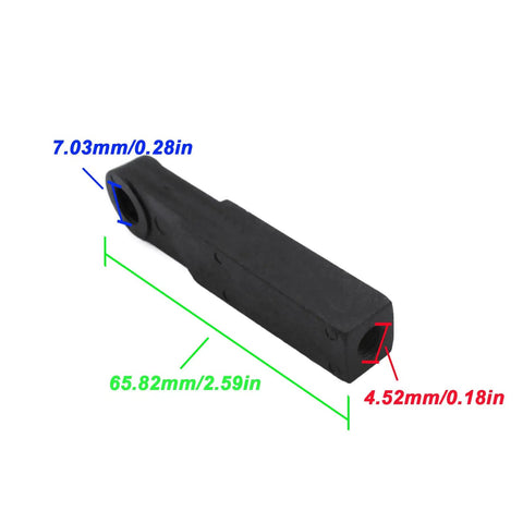 Remote Cable End For Yamaha Outboard Engines 50HP 60HP 70HP Mount On Engine Side Replacement Part 6H3 48344 00 dimensions